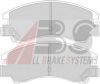 SUBAR 25191GA720 Brake Pad Set, disc brake